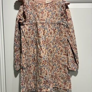 Louis Louise long-sleeved dress with a paisley and floral print size 8